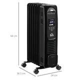 Homcom 1.5kW Portable Oil Filled Radiator