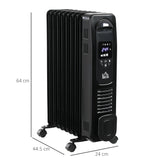 Homcom 2kW Portable Oil Filled Radiator