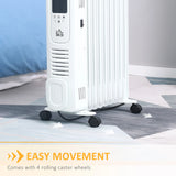 Homcom 2kW Portable Oil Filled Radiator