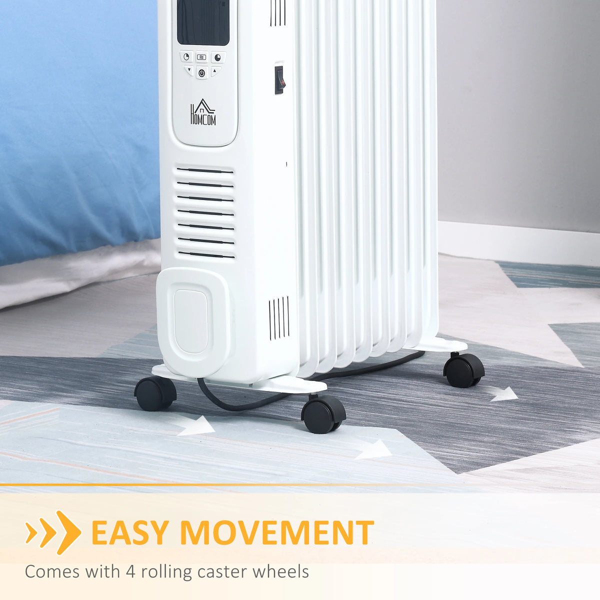 Homcom 2kW Oil Filled Radiator