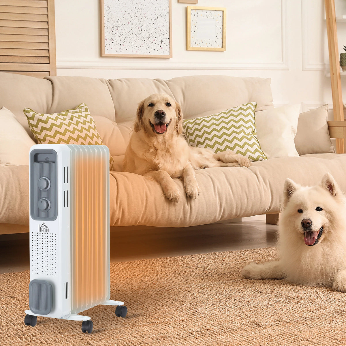 Homcom 2kW Oil Filled Radiator