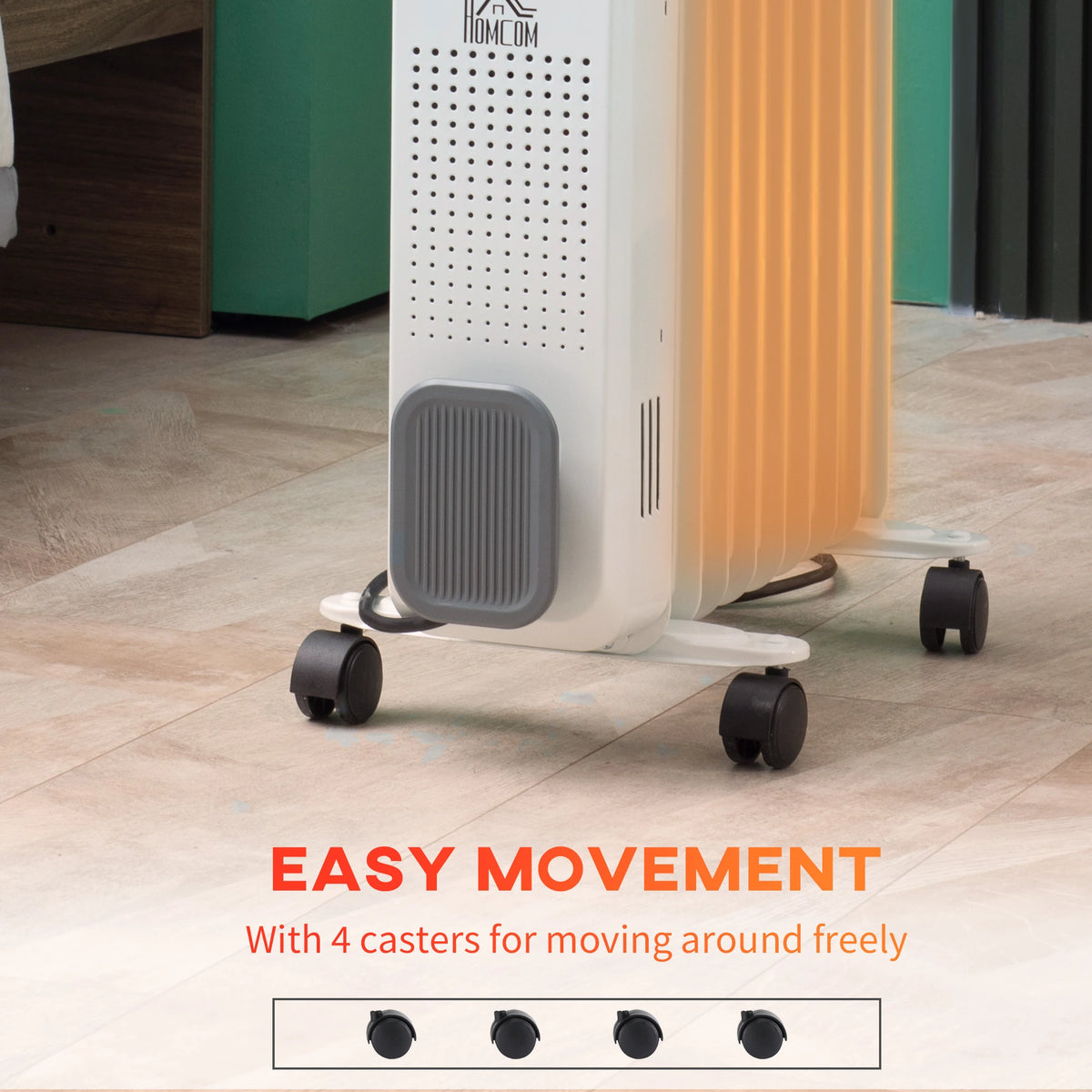 Homcom 2kW Oil Filled Radiator