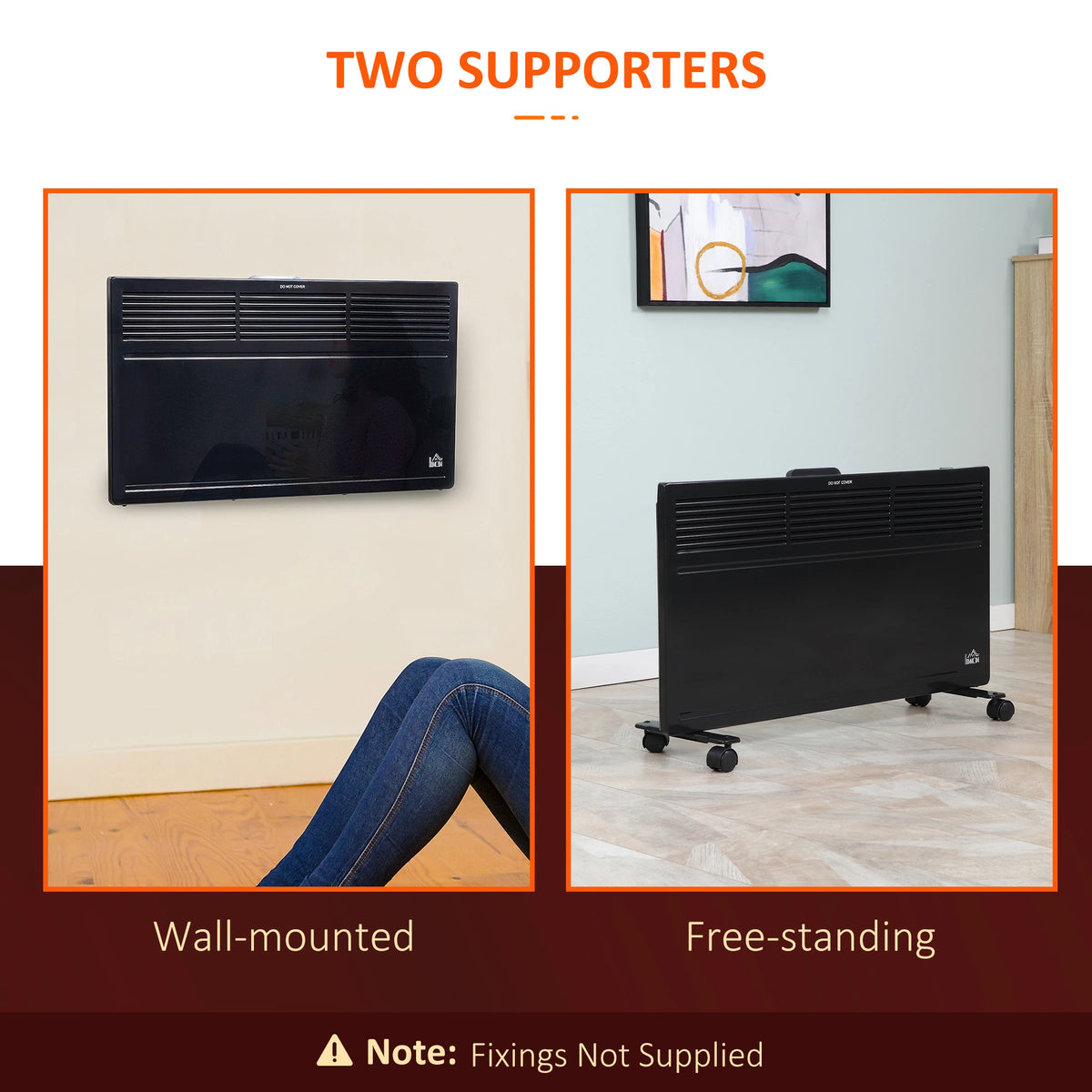 Homcom 1.3kW Convector Heater