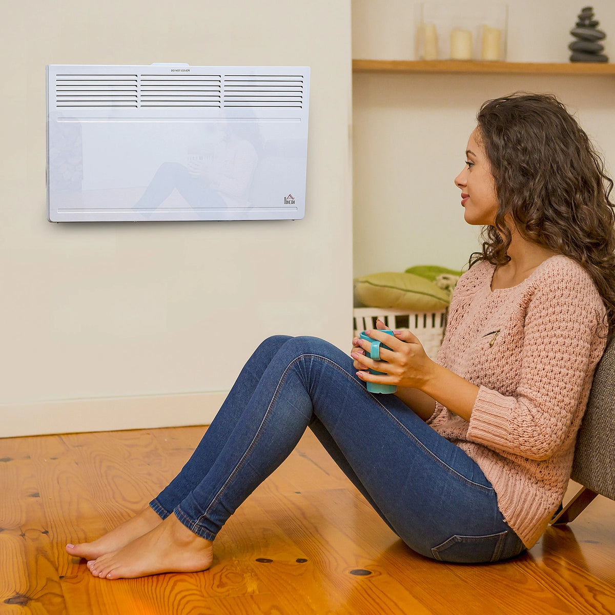 Homcom 1.3kW Convector Heater