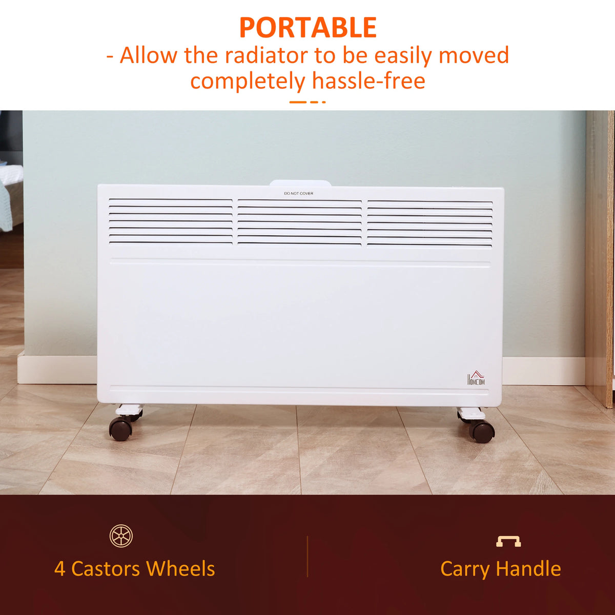 Homcom 1.3kW Convector Heater