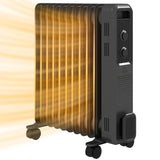 Homcom 2.5kW Portable Oil Filled Radiator