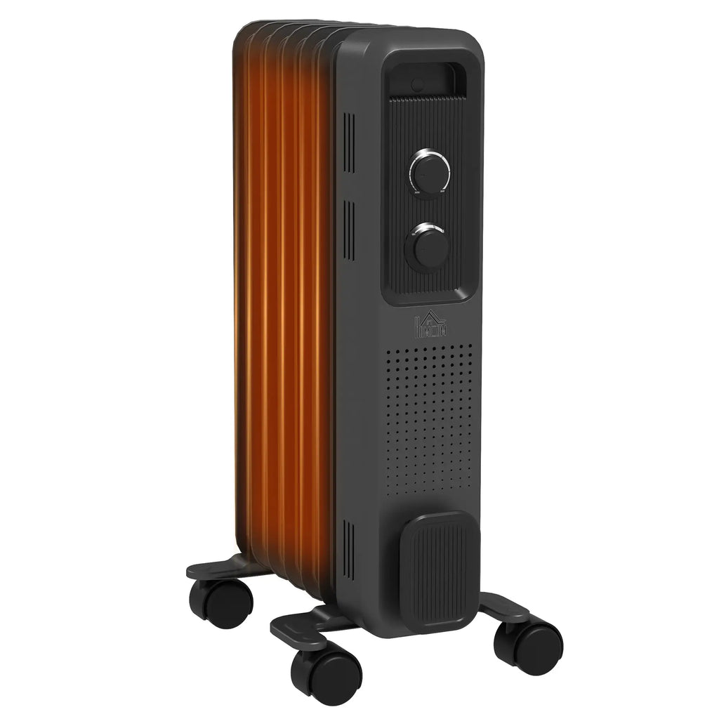 Homcom 1.5kW Portable Oil Filled Radiator
