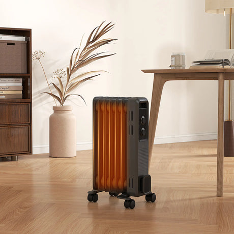 Homcom 1.5 kW Portable Oil Filled Radiator