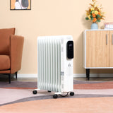 Homcom 2.5kW Portable Oil Filled Radiator