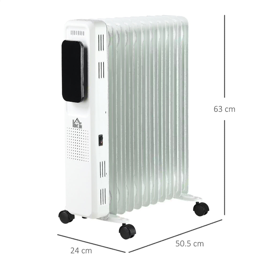 Homcom 2.5kW Oil Filled Radiator