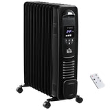 Homcom 2.5kW Portable Oil Filled Radiator