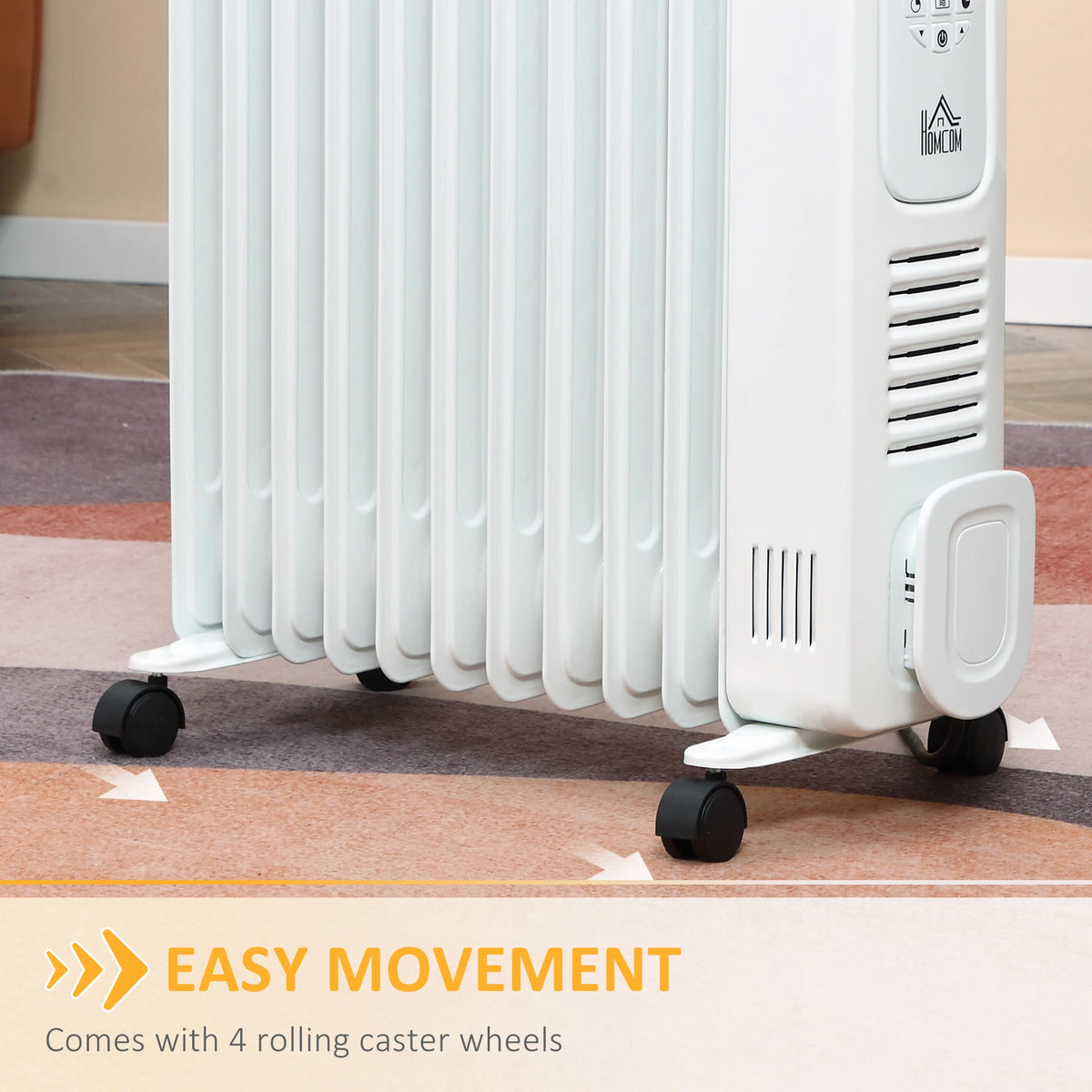 Homcom 2.5kW Oil Filled Radiator