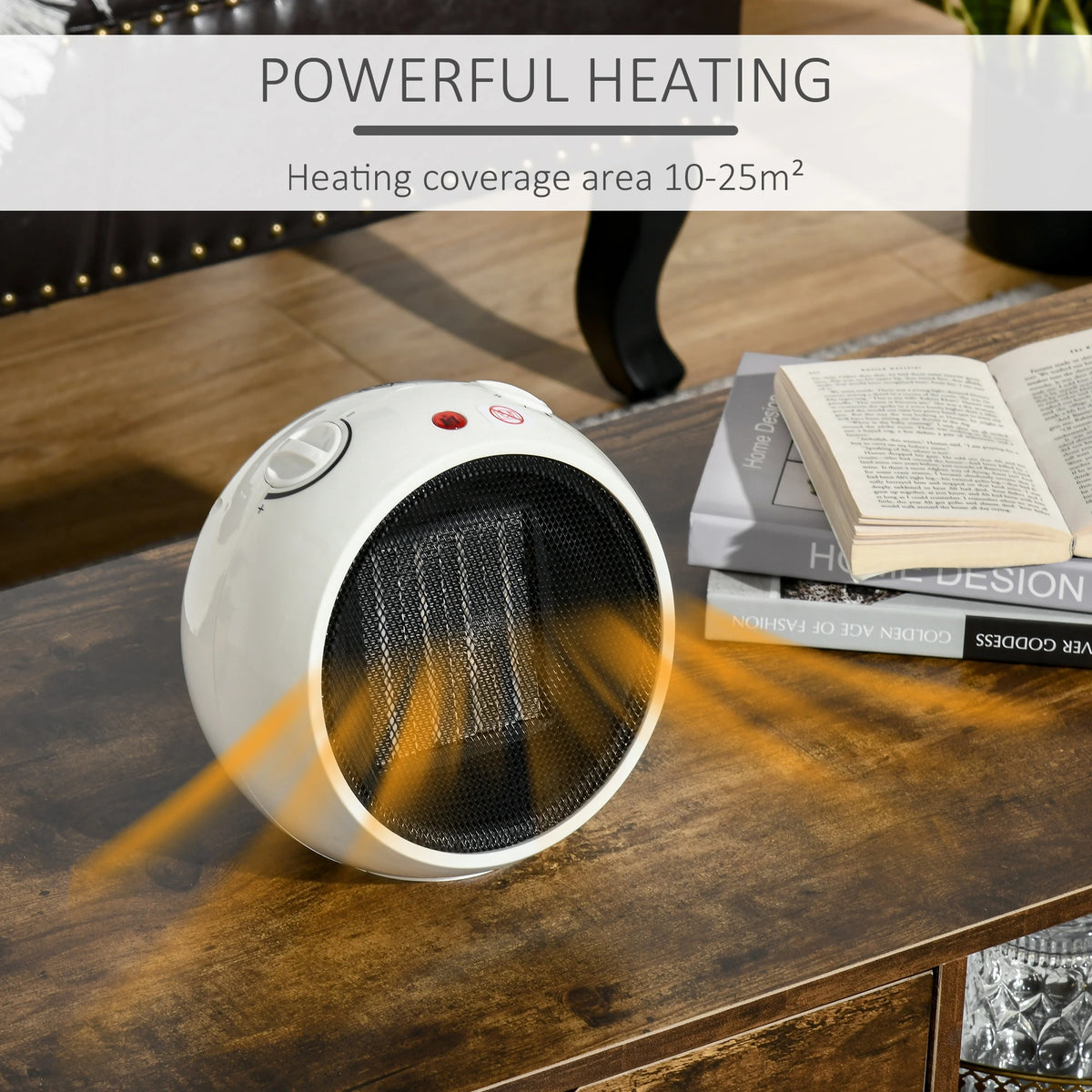 Homcom 1.5kW Table Top Heater