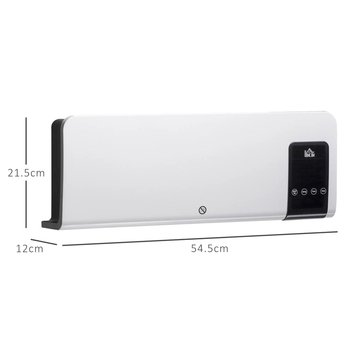 Homcom 2kW Wall Mounted Heater