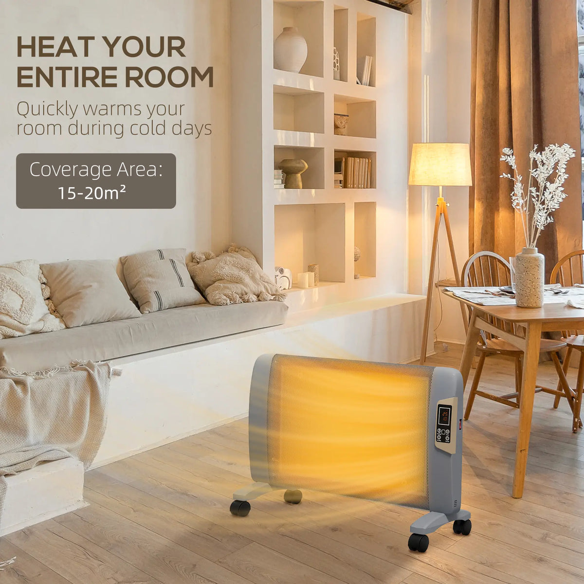 Homcom 2kW Mica Heater