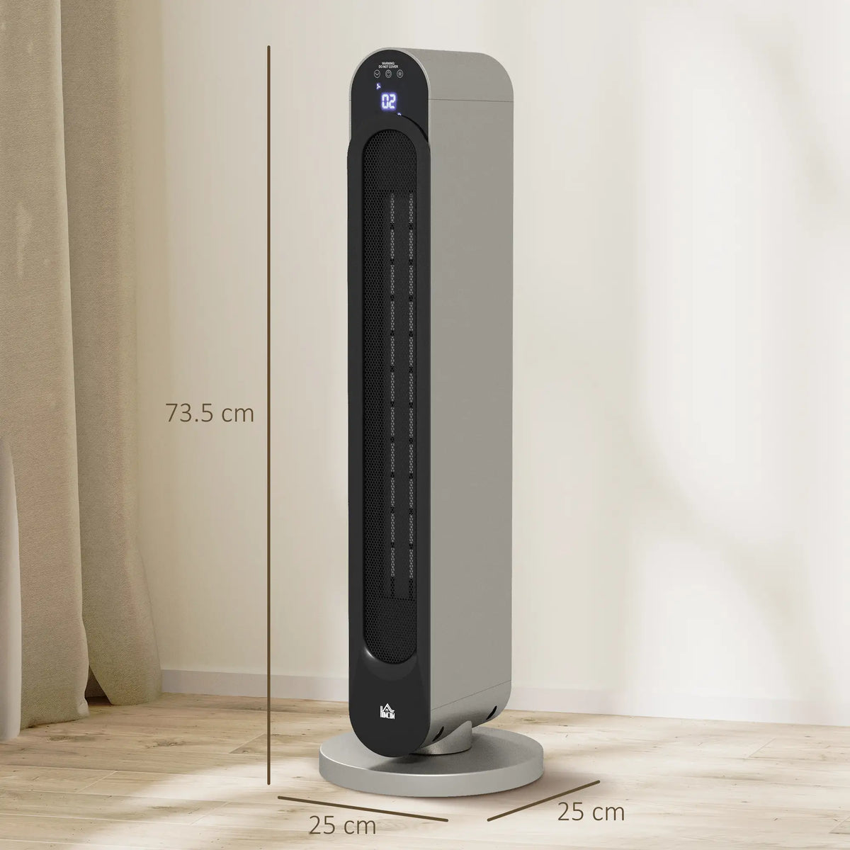 Homcom 2kW Ceramic Electric Heater