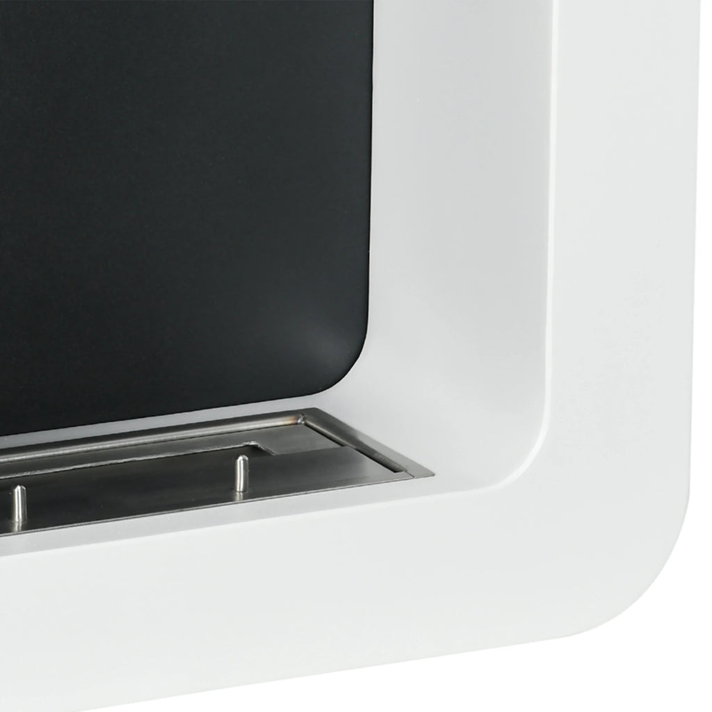 Homcom 6200 BTU Wall-Mounted Ethanol Fireplace