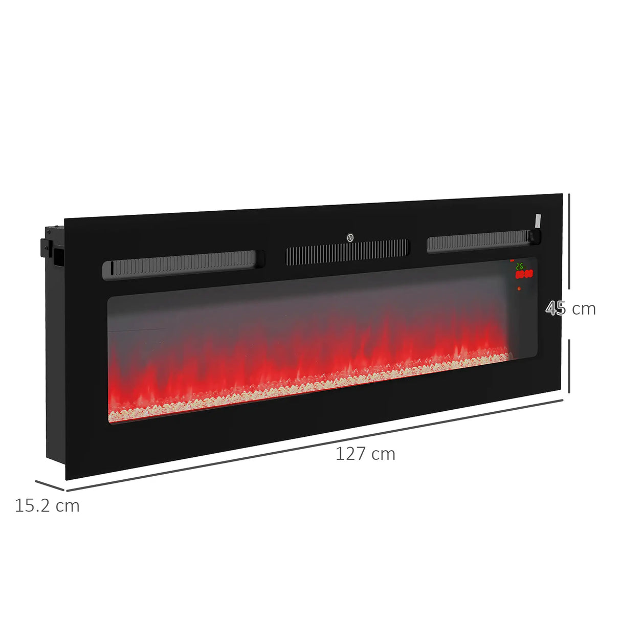 Homcom 2kW 127cm Electric Fireplace