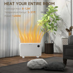 Homcom 1.2kW Free Standing / Wall Mounted Heater