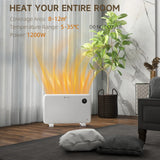 Homcom 1.2kW Free Standing / Wall Mounted Electric Heater