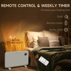 Homcom 1.2kW Free Standing / Wall Mounted Heater