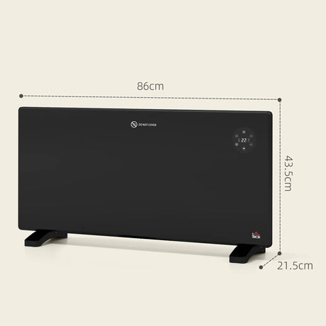 Homcom 2kW Convector Electric Heater