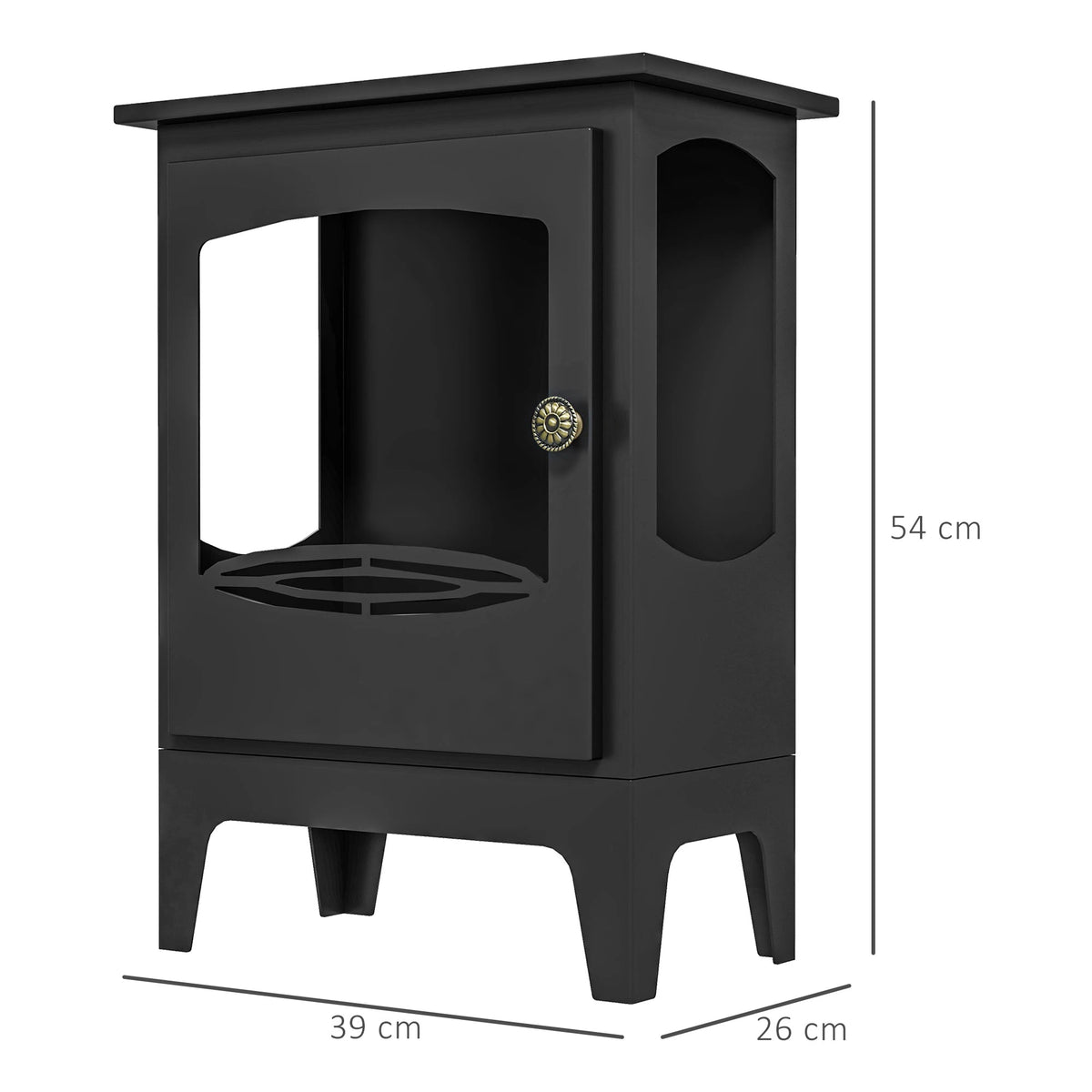 Homcom 7000 BTU Freestanding Ethanol Fireplace