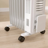 Homcom 1.5kW Portable Oil Filled Radiator