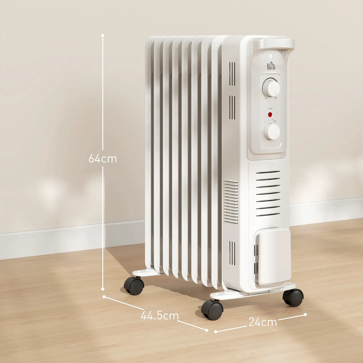 Homcom 2kW Portable Oil Filled Radiator