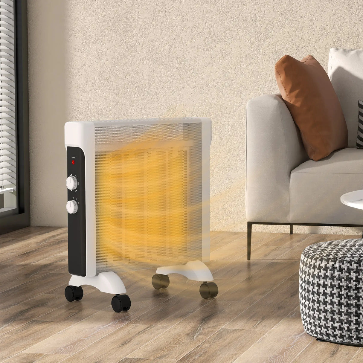 HOMCOM 2kW Portable Panel Heater