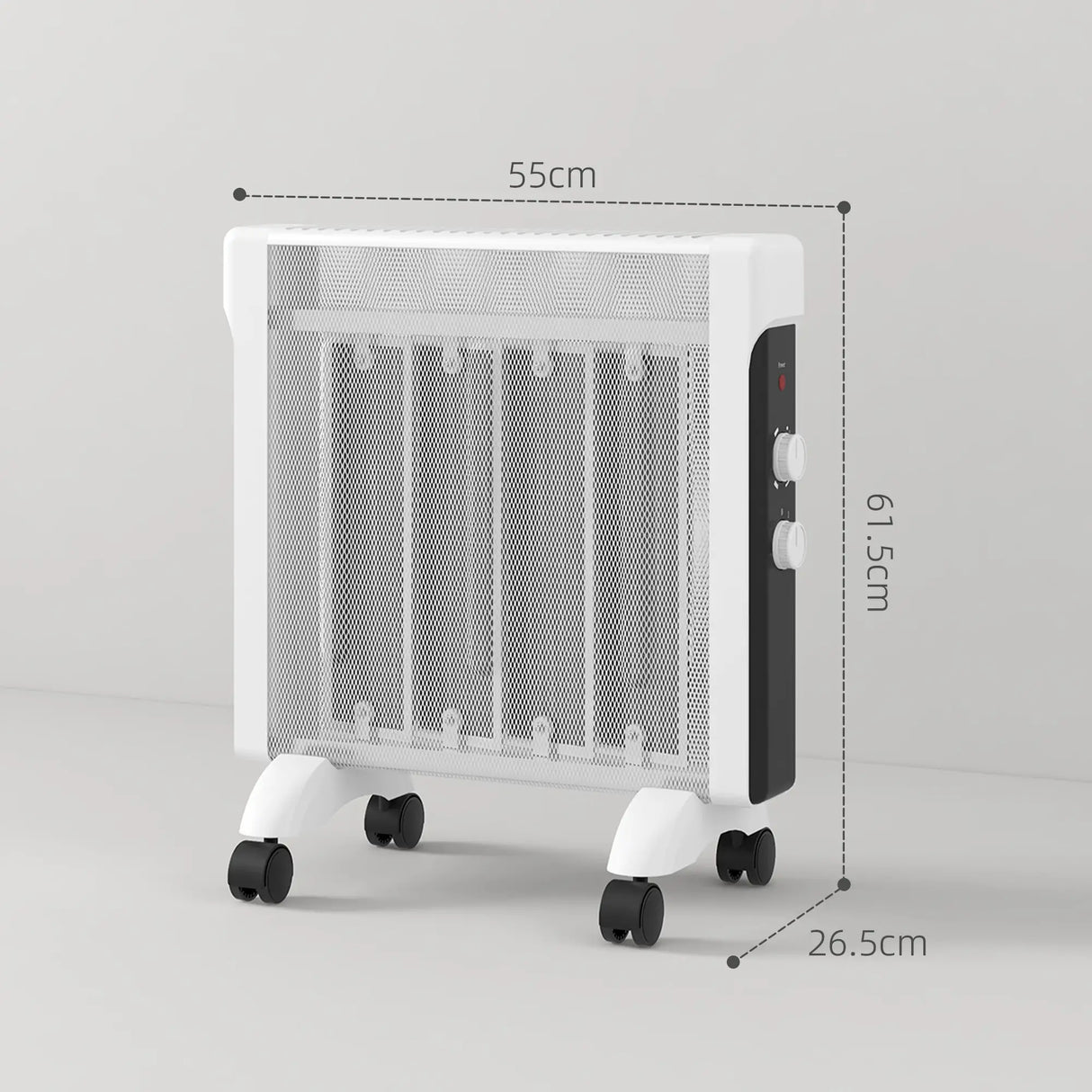 HOMCOM 2kW Portable Panel Heater