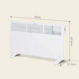 Homcom 1.5kW Convector Heater