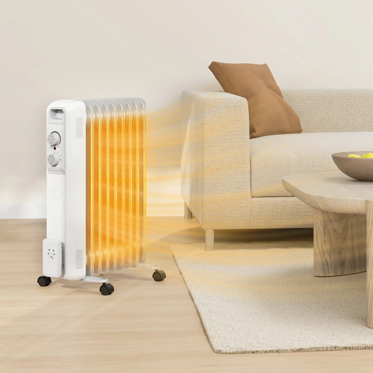 Homcom 2kW Oil Filled Radiator
