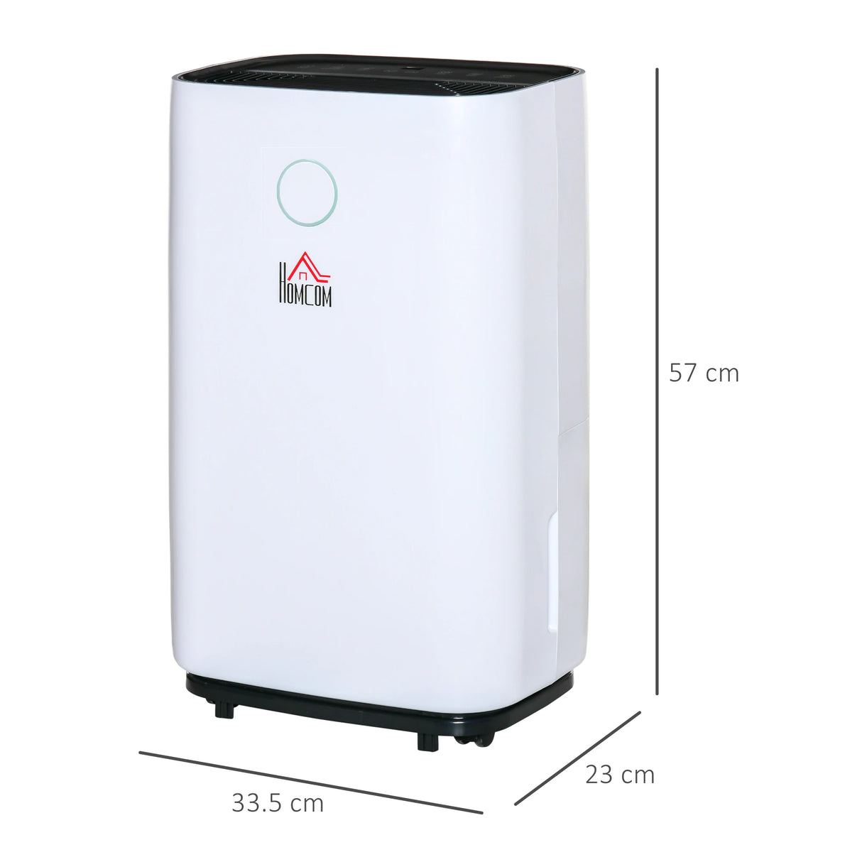 Homcom 16L/Day Dehumidifier for Home