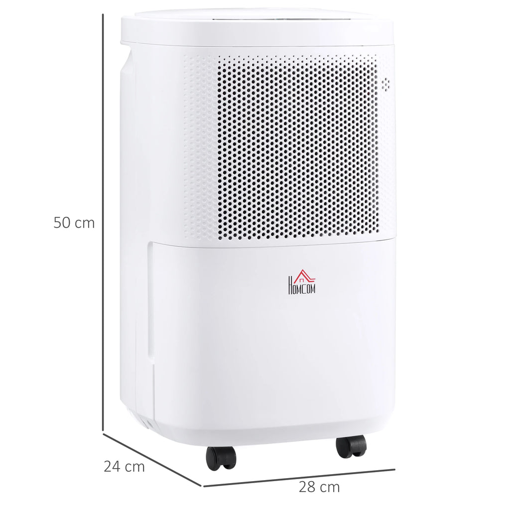 Homcom 2.2L Tank 10L/Day Dehumidifier