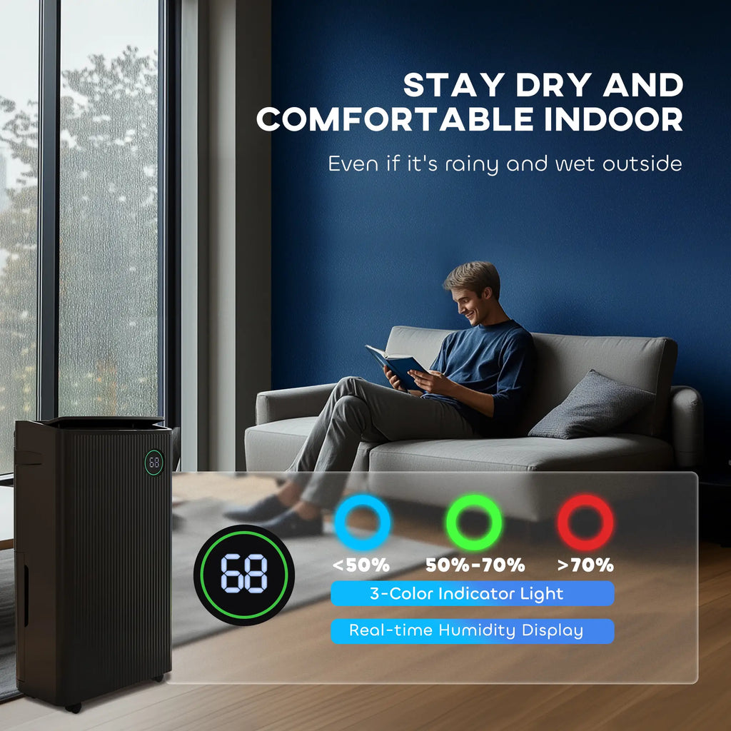 Homcom 16L/Day Dehumidifier