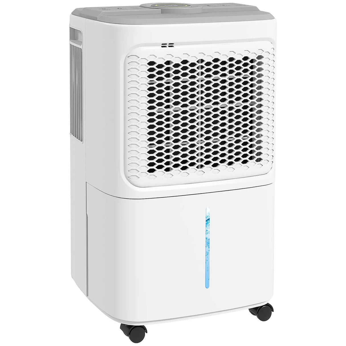 HOMCOM 12L/Day Dehumidifier with Continuous Drainage