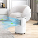 HOMCOM 12L/Day Dehumidifier with Continuous Drainage