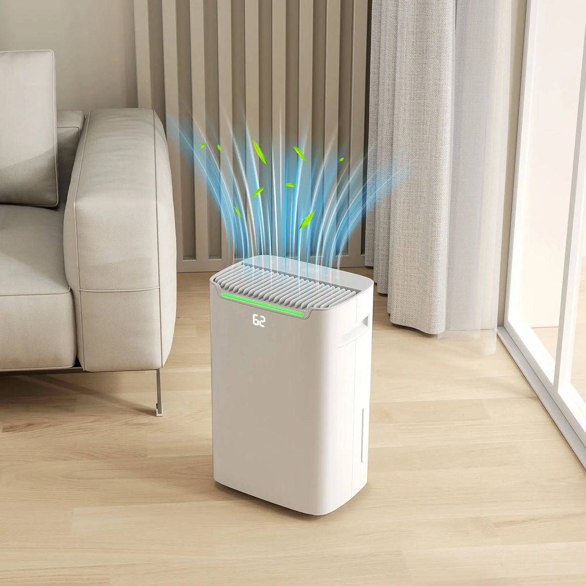 Homcom 25m² 20L/Day Dehumidifier