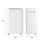 Homcom 25m² 20L/Day Dehumidifier