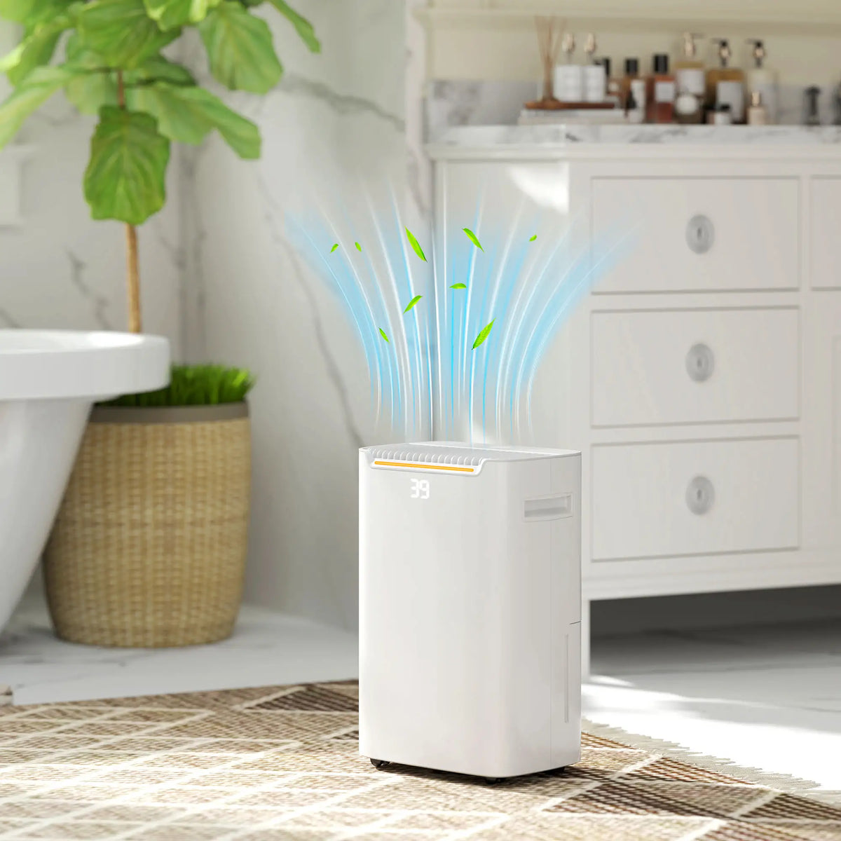 Homcom 25m² 20L/Day Dehumidifier