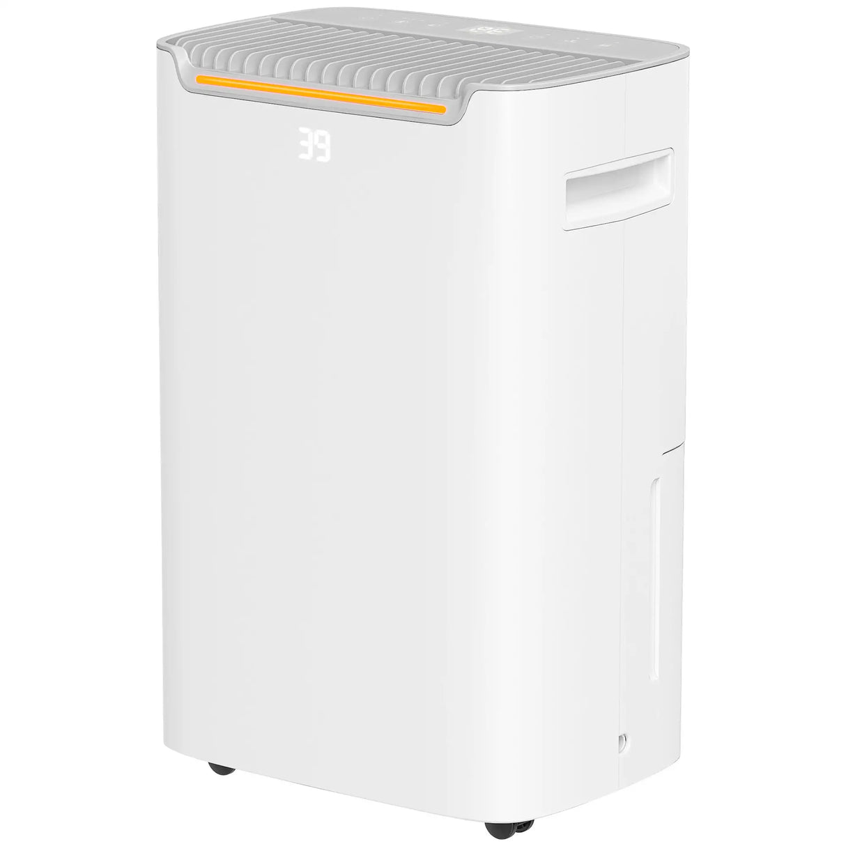 HOMCOM 20L/Day Dehumidifier with Continuous Drainage