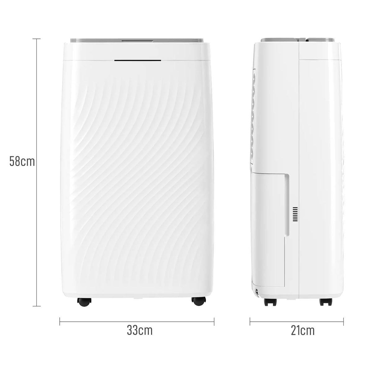 Homcom 16L/Day Dehumidifier