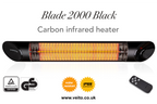Veito Blade 2000W Patio Carbon Infrared Heater