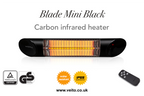 Veito Blade Mini 1.2kW Carbon Infrared Heater