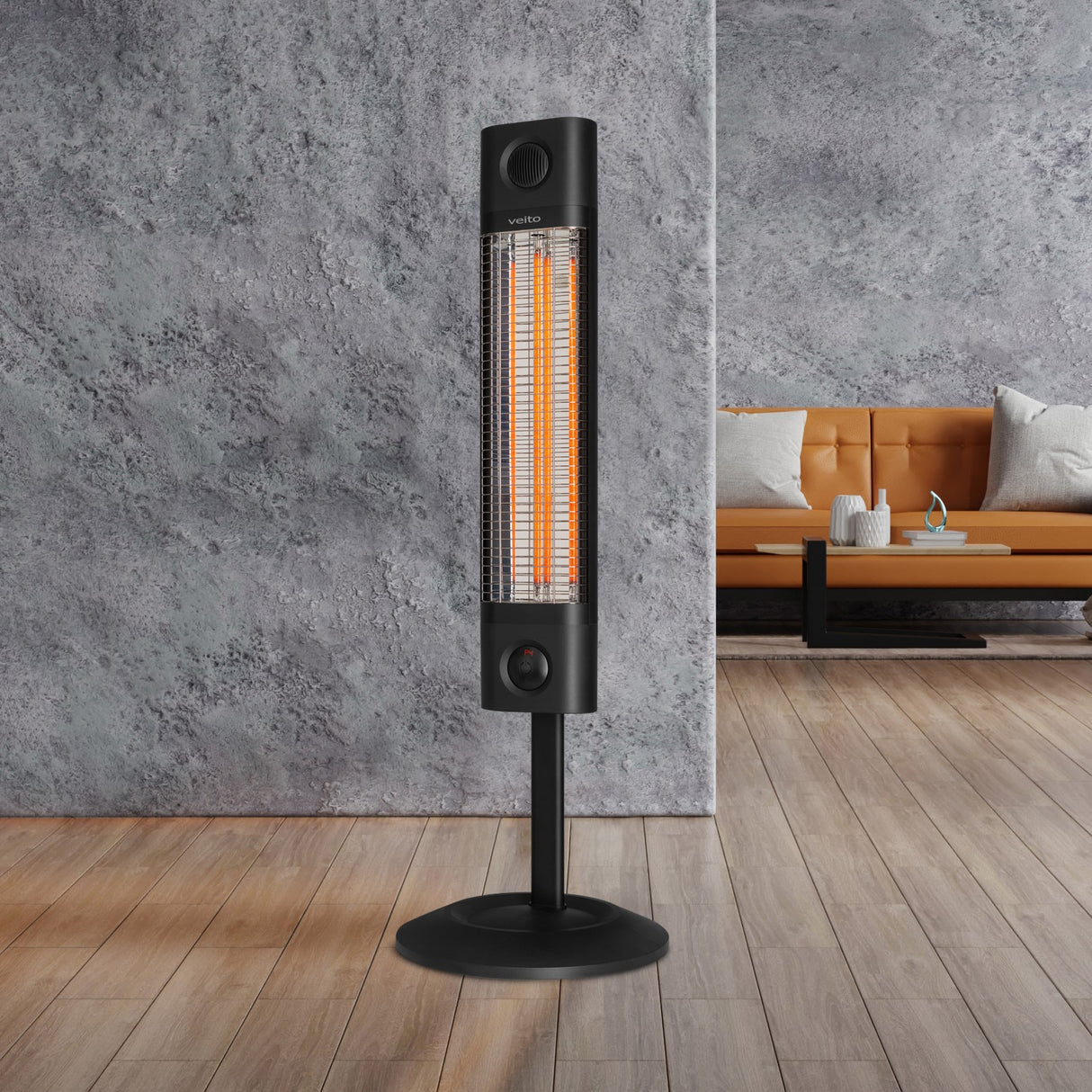 Veito CH1800RE 1.8kW Free Standing Carbon Infrared Heater