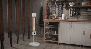 Veito CH1800RE 1.8kW Free Standing Carbon Infrared Heater