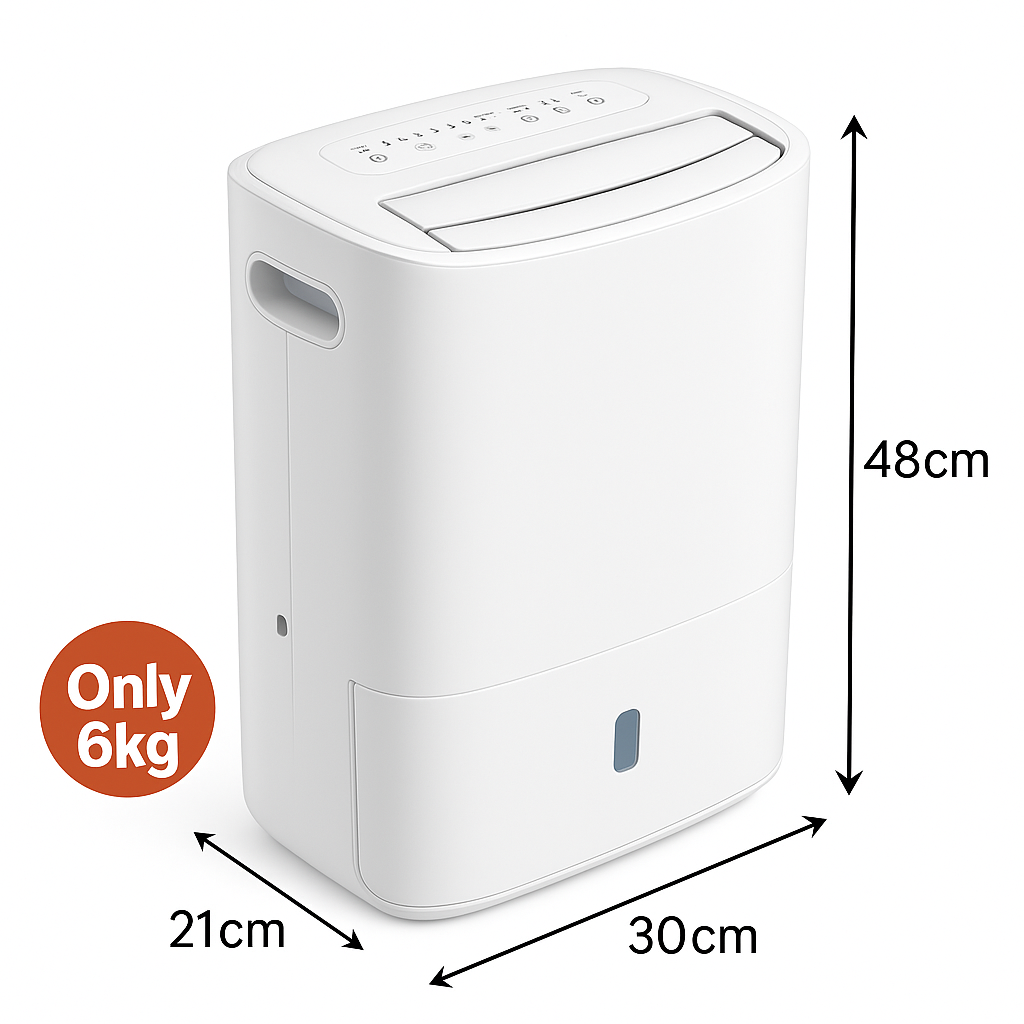 Brolin BR7DD 7L/Day Desiccant Dehumidifier