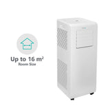 EcoAir Crystal MK2 7000 BTU Portable Air Conditioner with Smart App & Remote Control