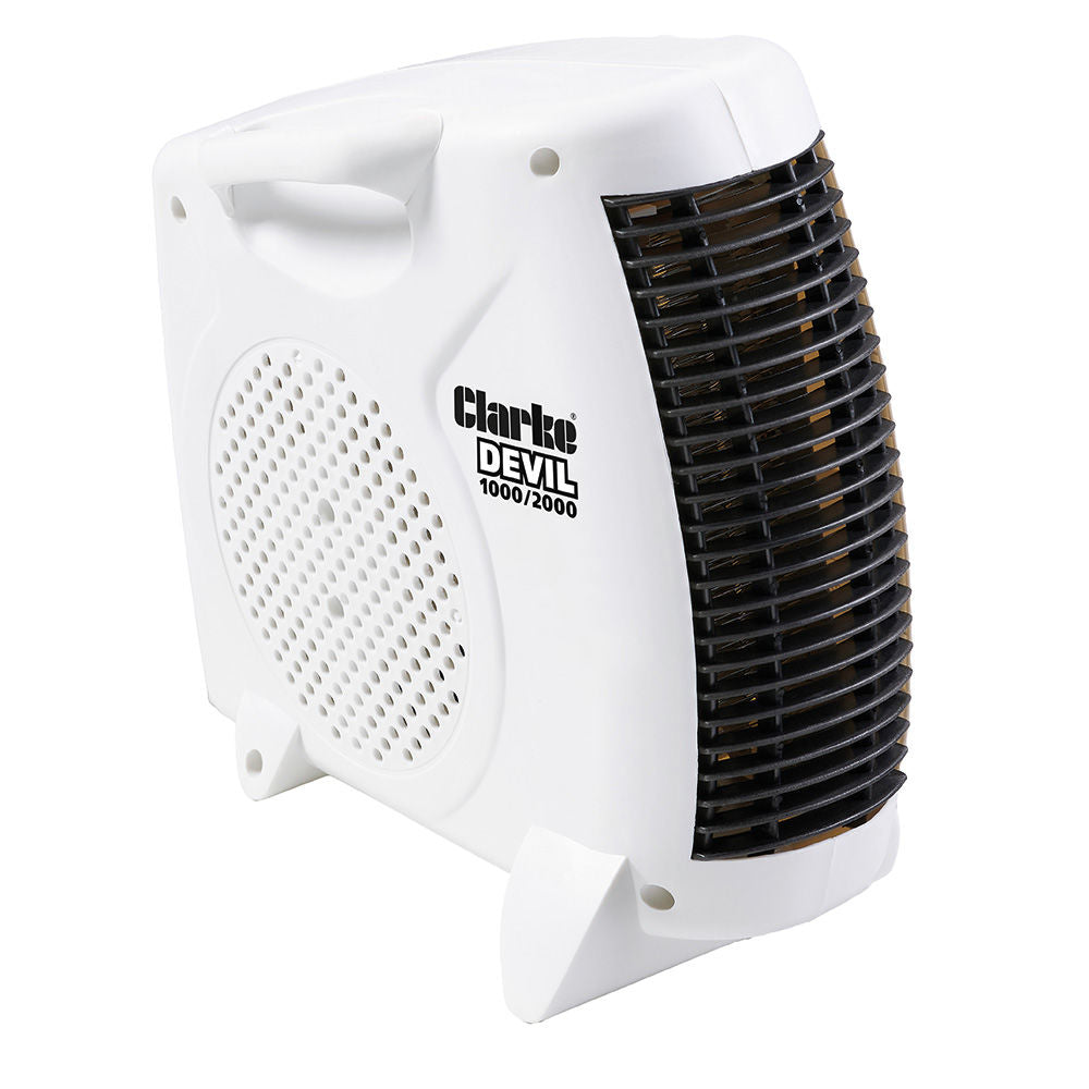 Clarke Devil 1000/2000 2.kW Electric Fan Heater (230v)